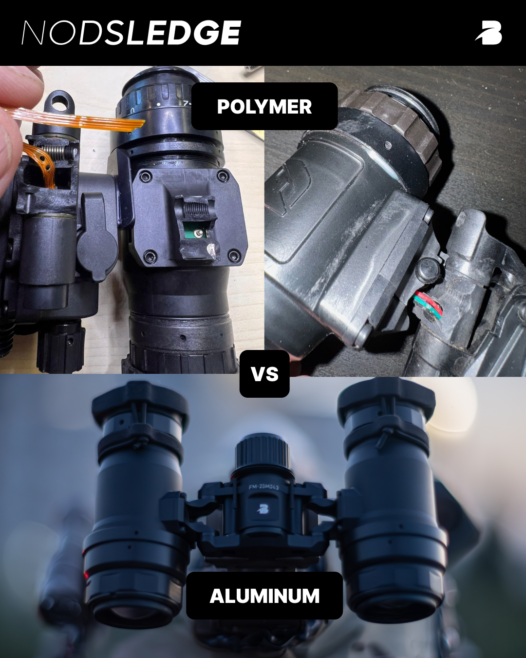 NODSLEDGE – ALUMINUM vs POLYMER : A PRACTICAL COMPARISON